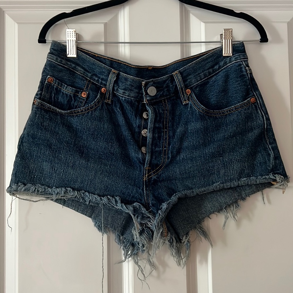 Levi’s 501 den shorts